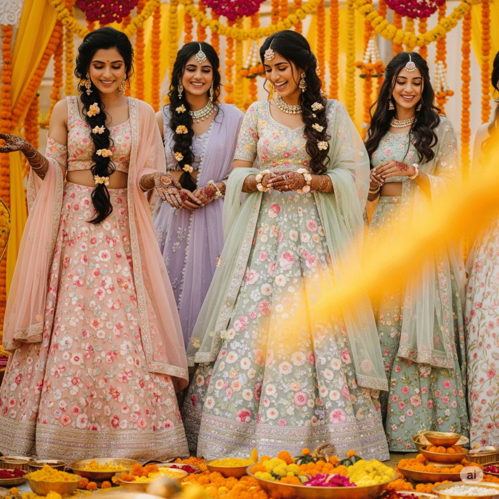 Haldi Dresses for Women