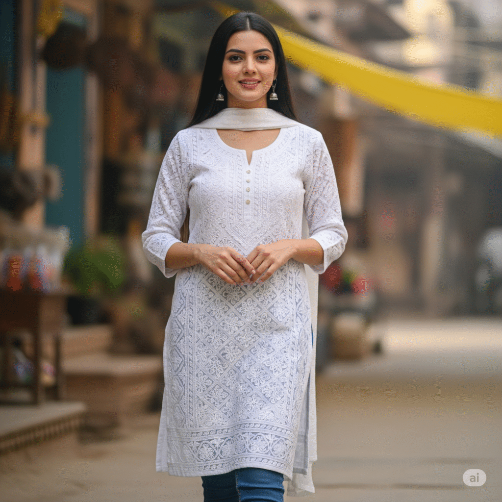 Kurti With Jeans