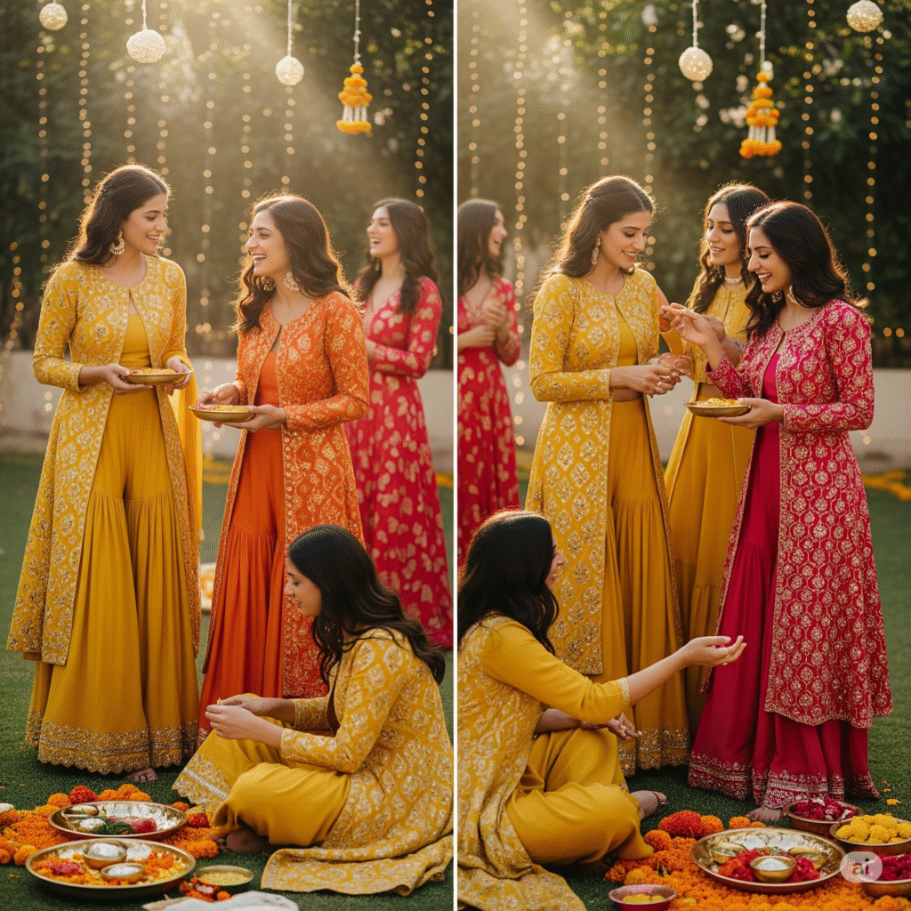 Haldi Dresses for Women