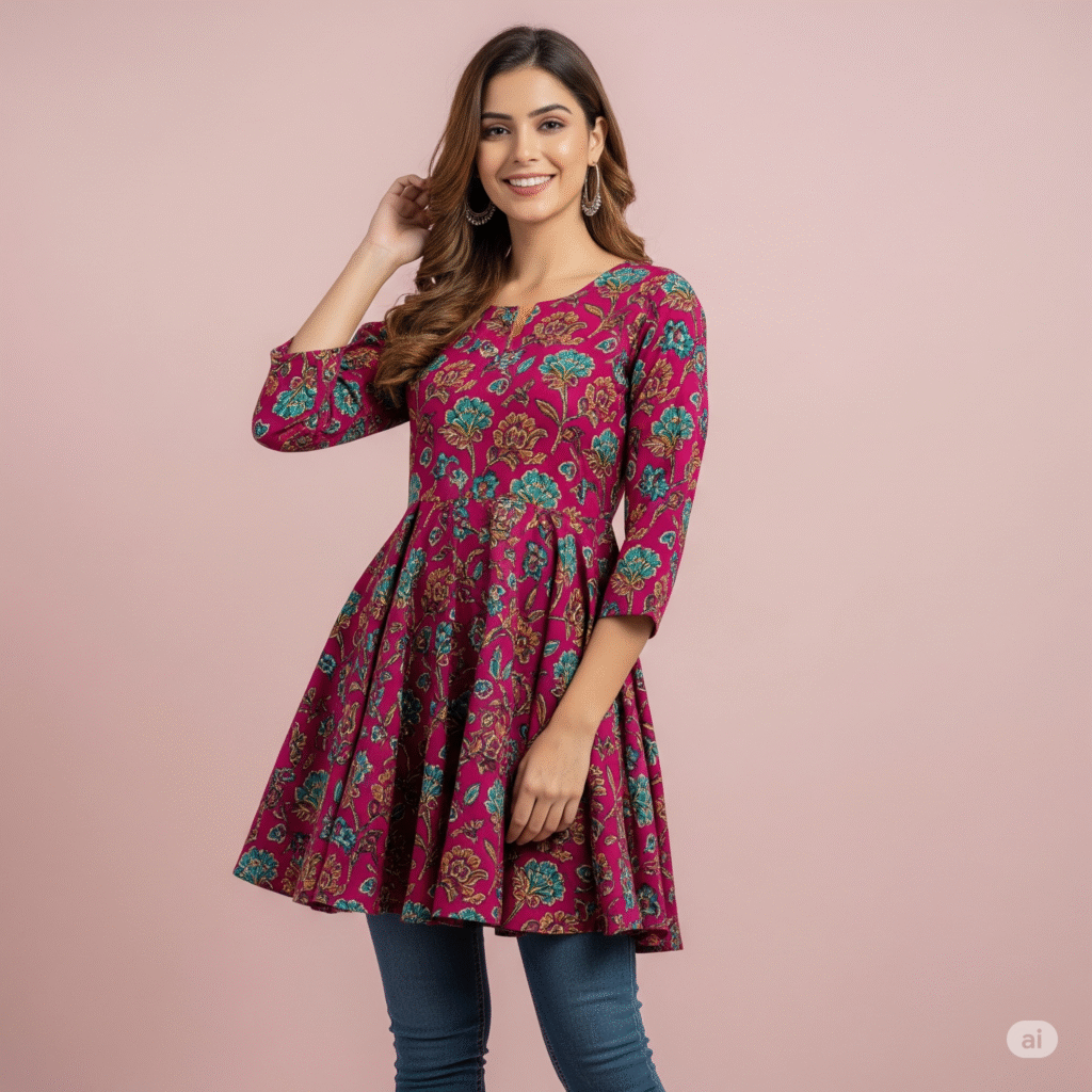 Kurti With Jeans