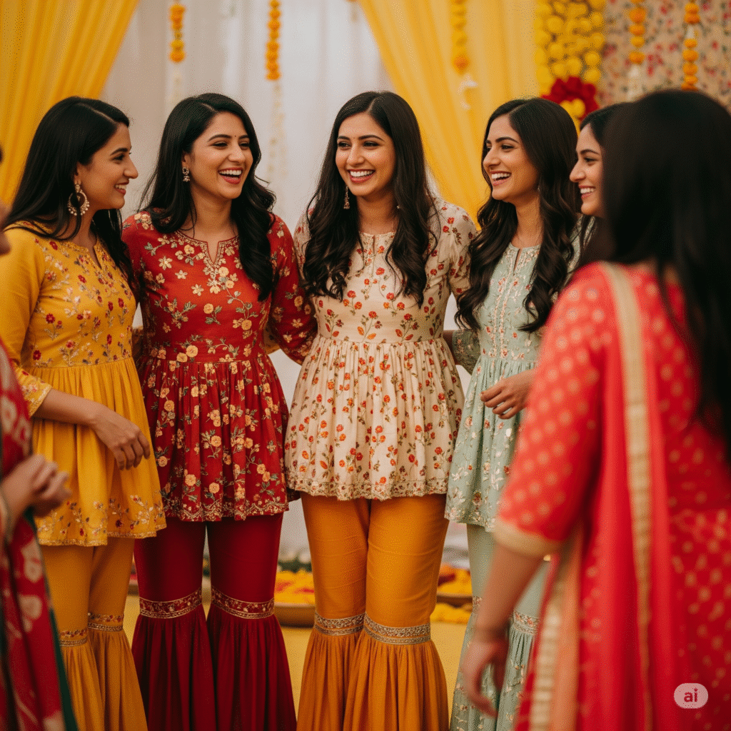 Haldi Dresses for Women