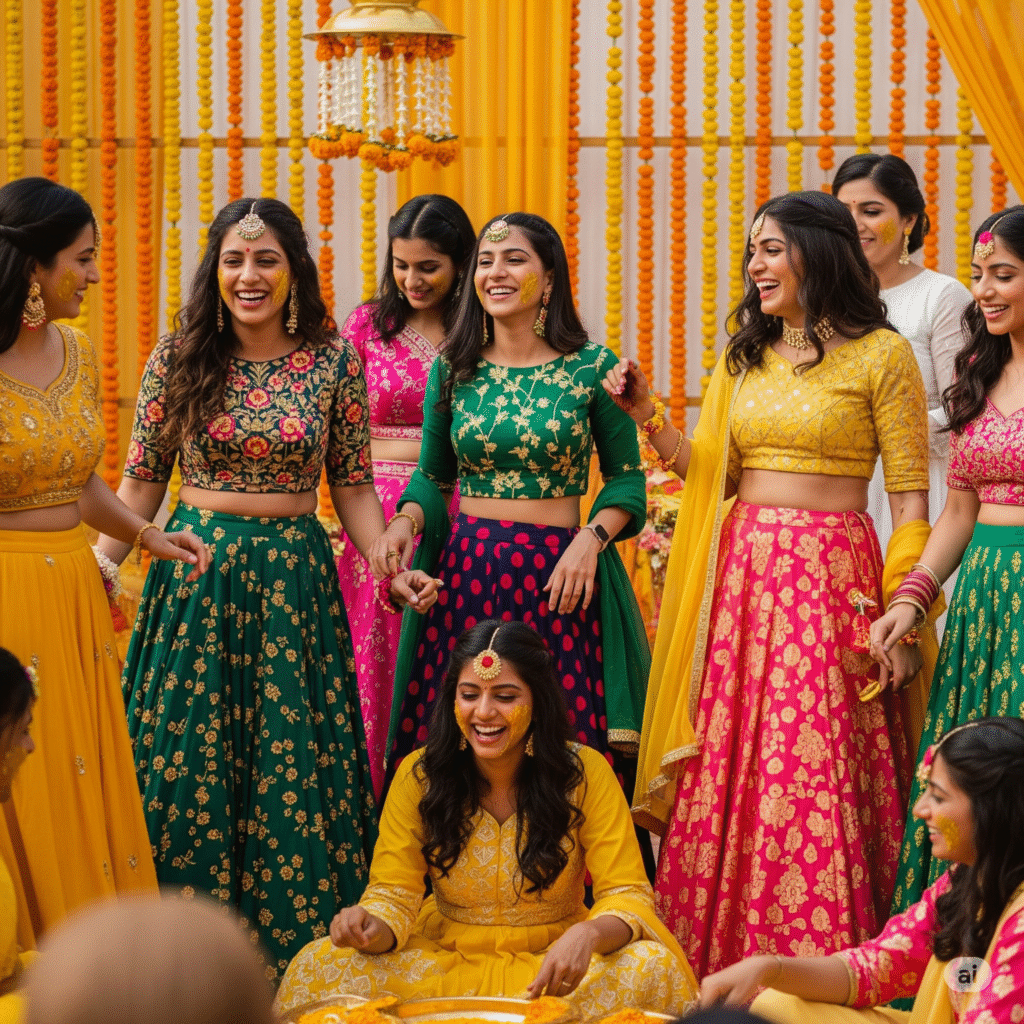 Haldi Dresses for Women