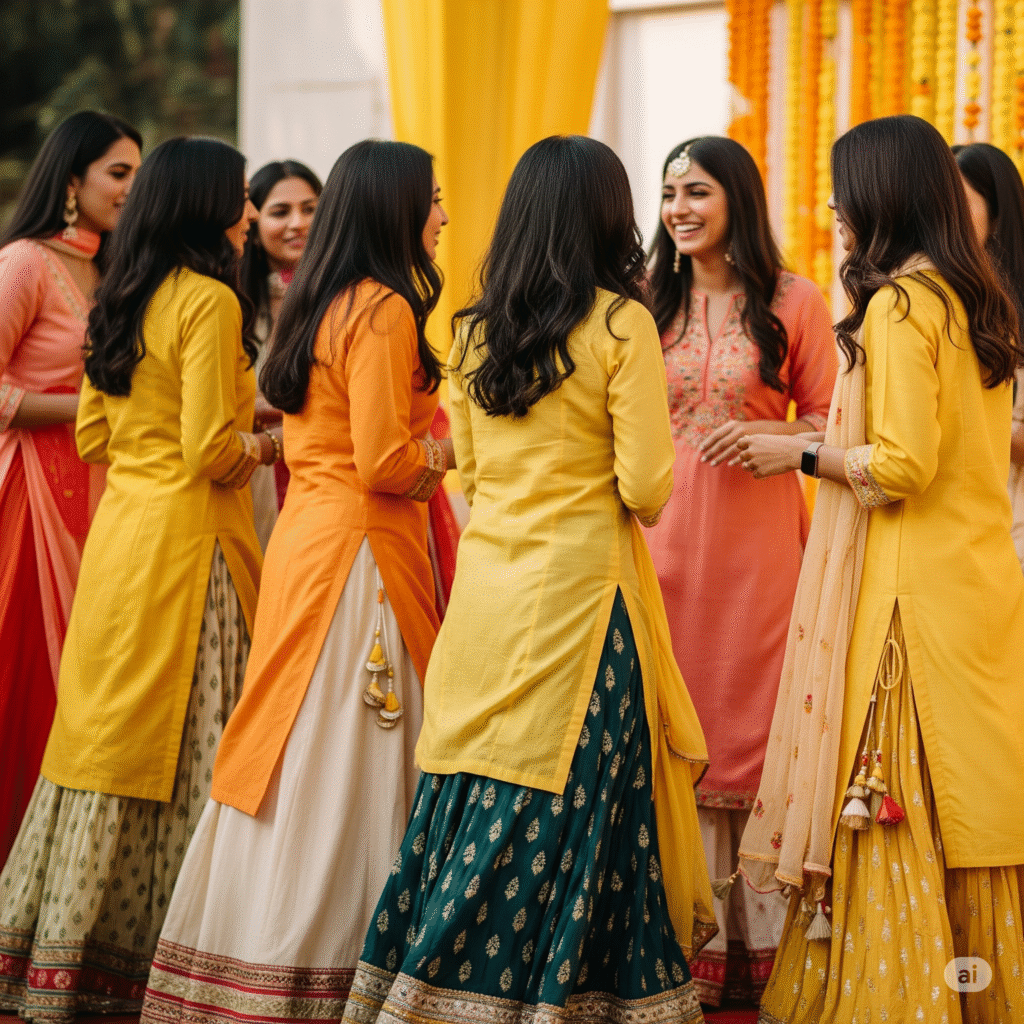 Haldi Dresses for Women
