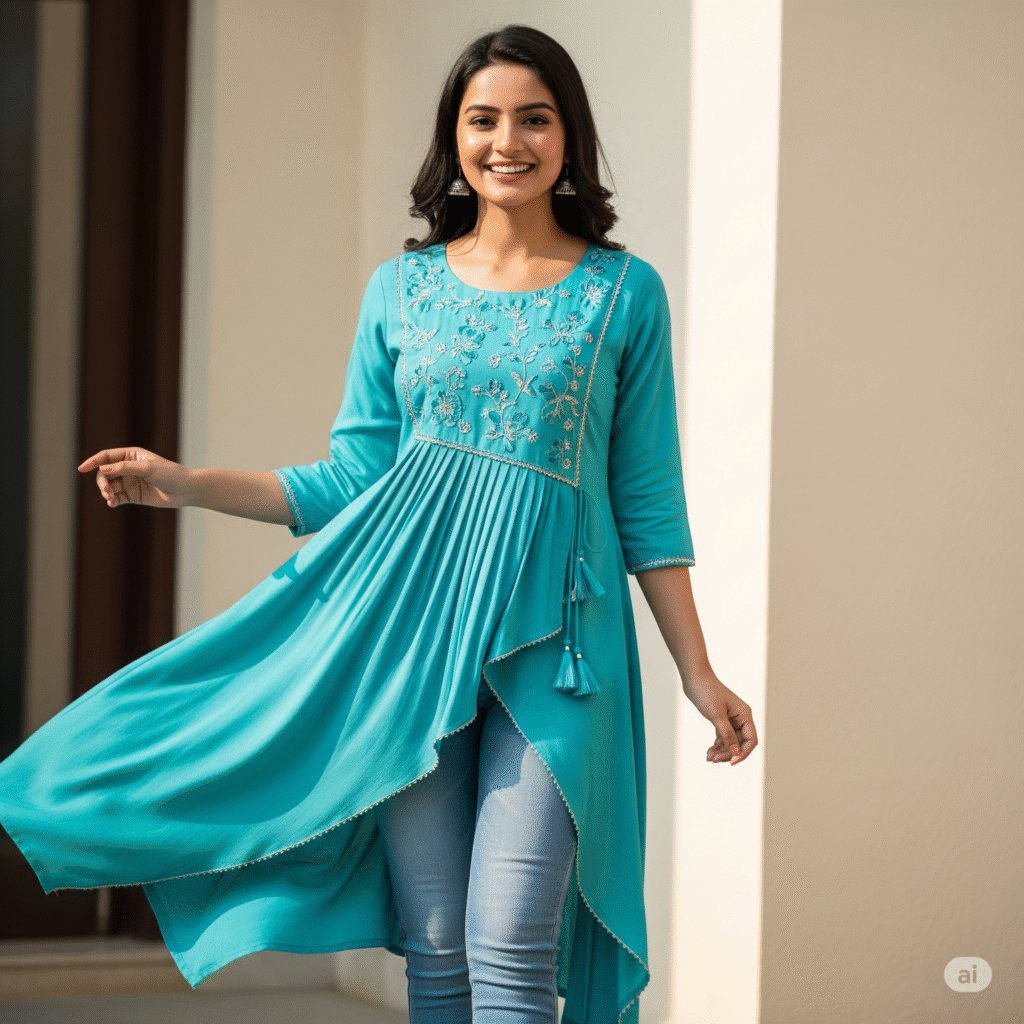 Kurti With Jeans