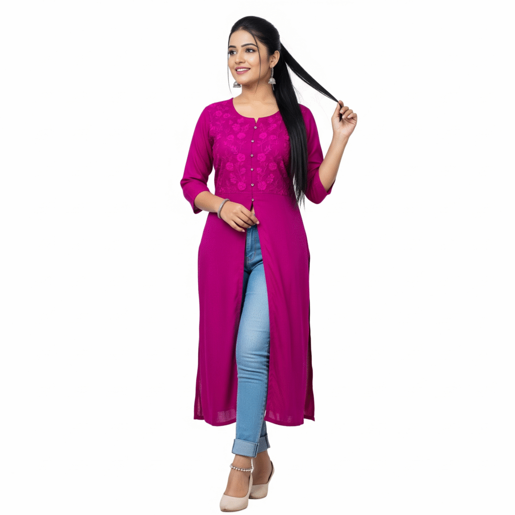 Kurti With Jeans