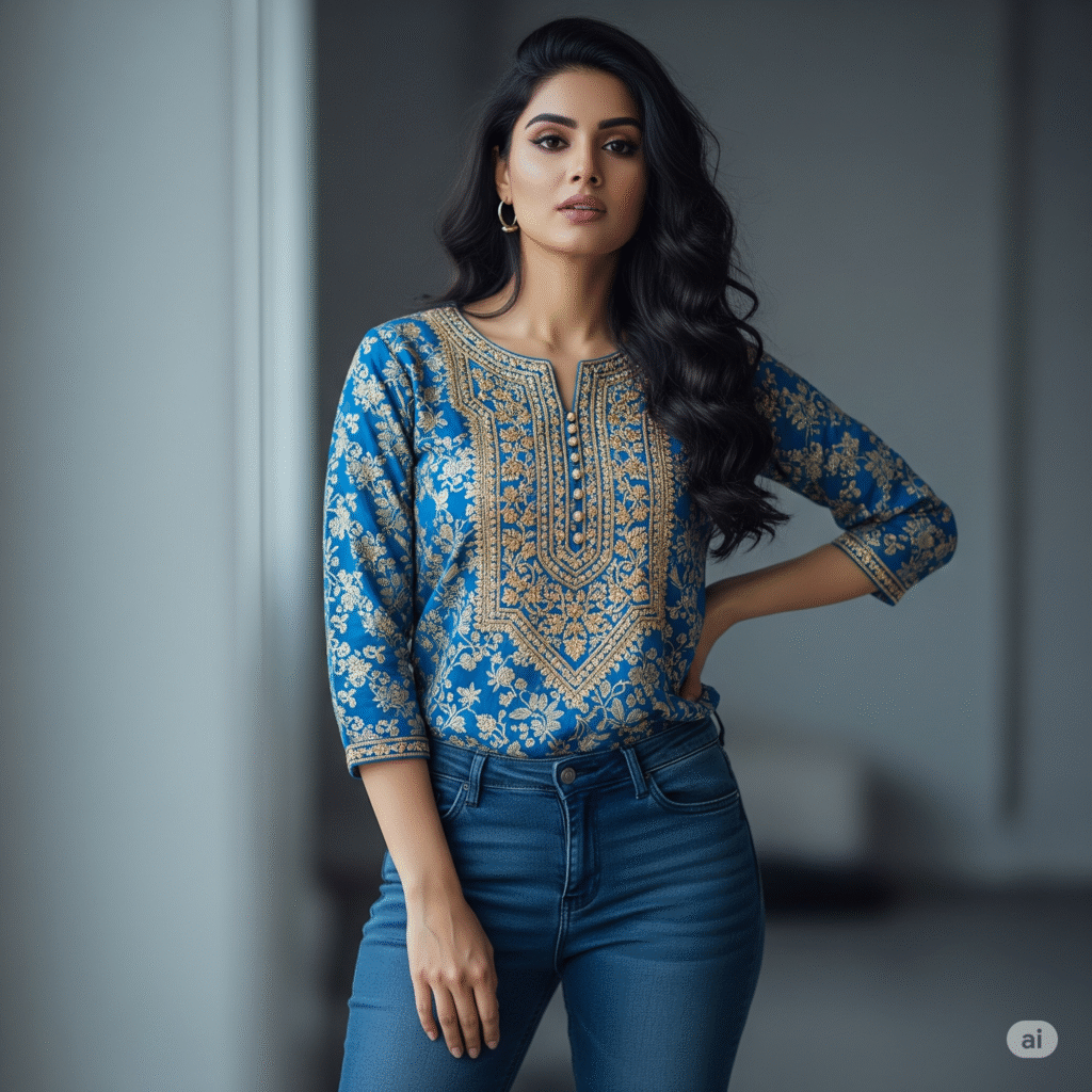 Kurti With Jeans