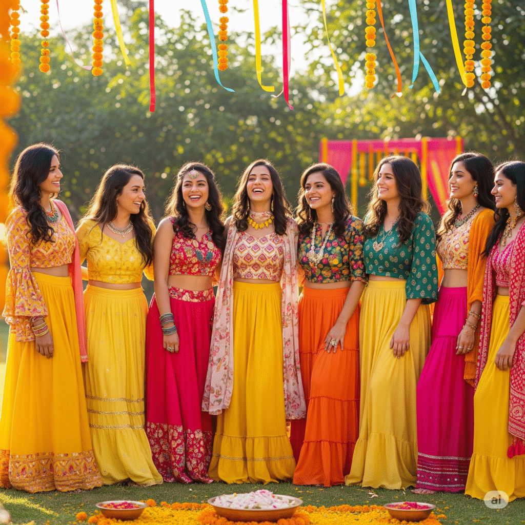 Haldi Dresses for Women