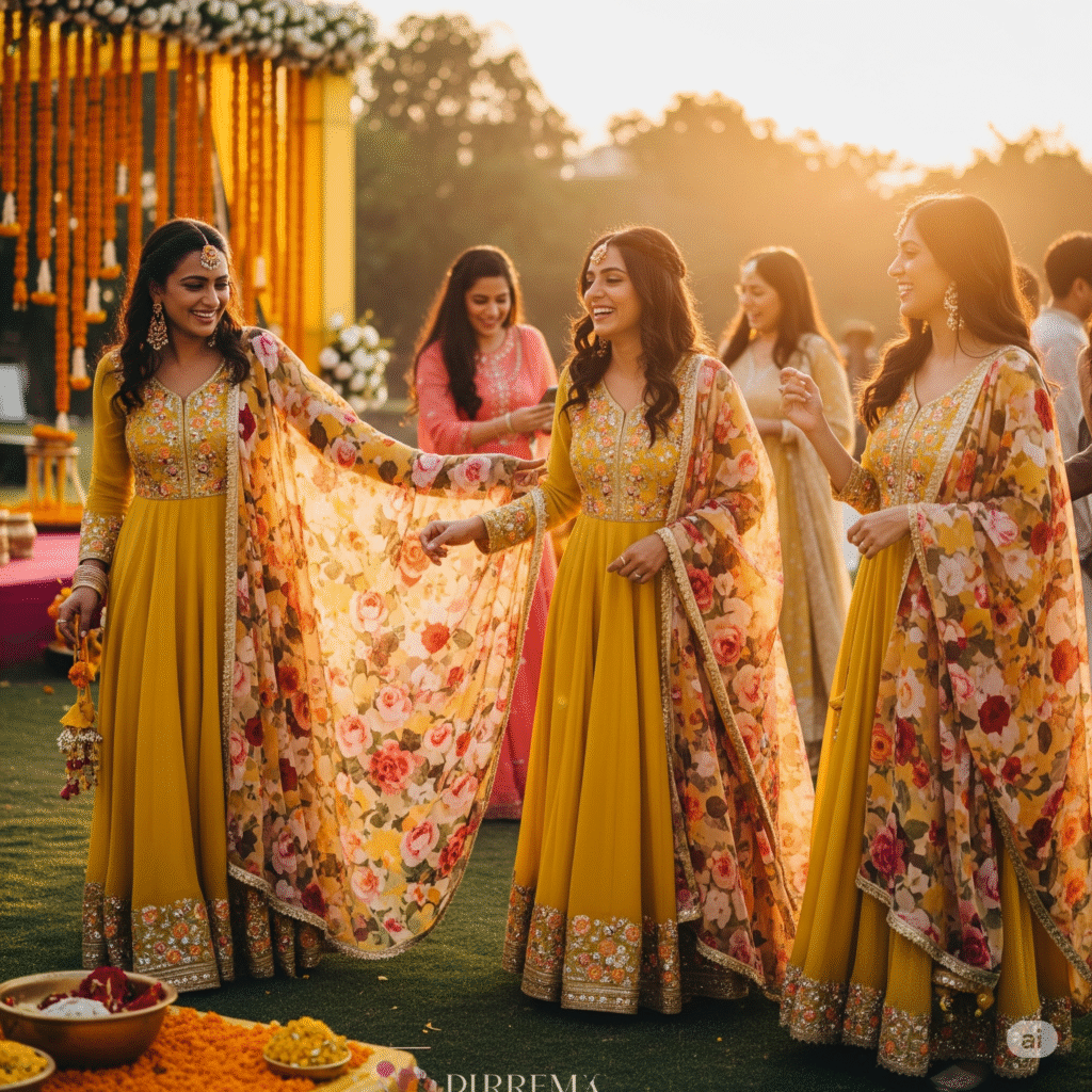 Haldi Dresses for Women