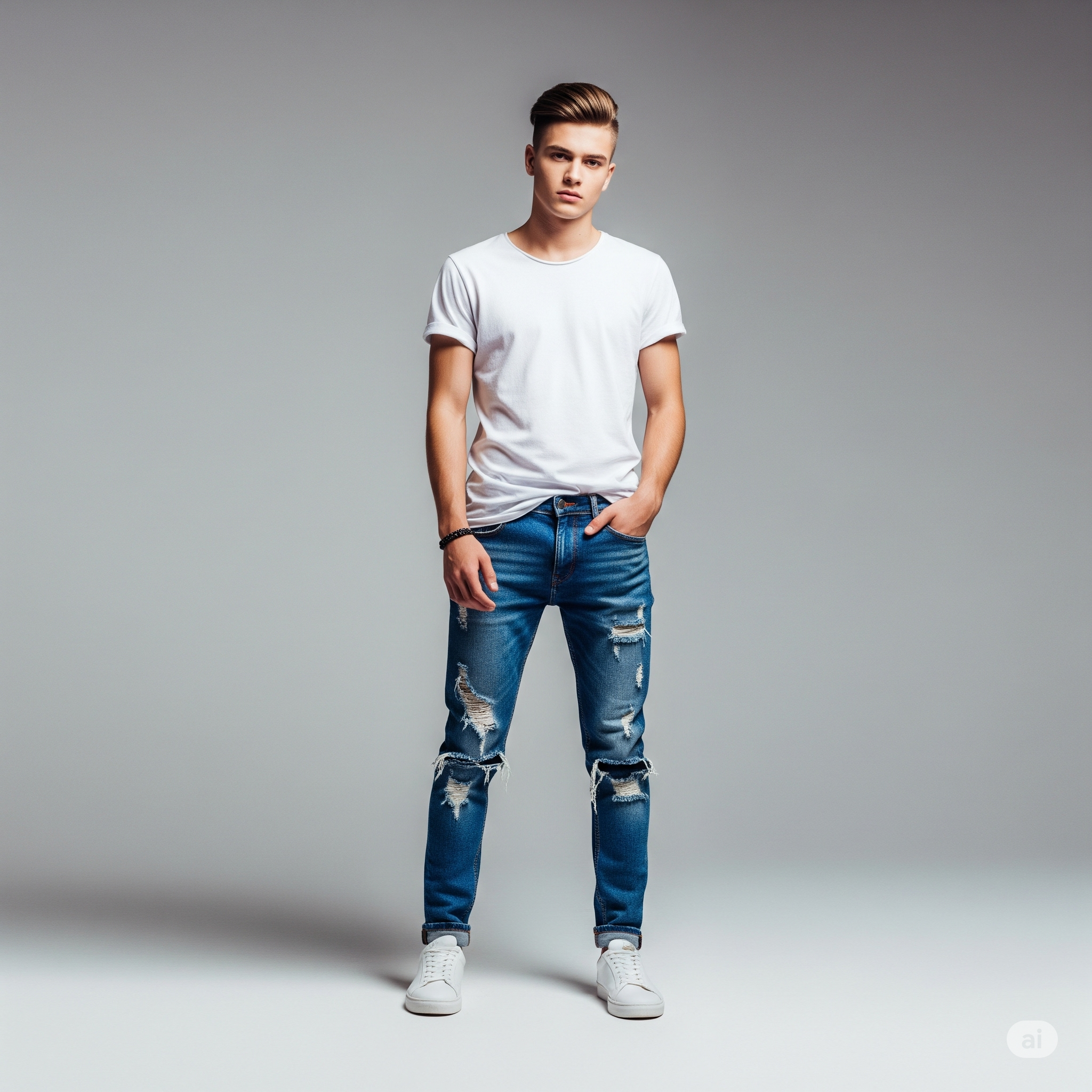 RIPPED JEANS